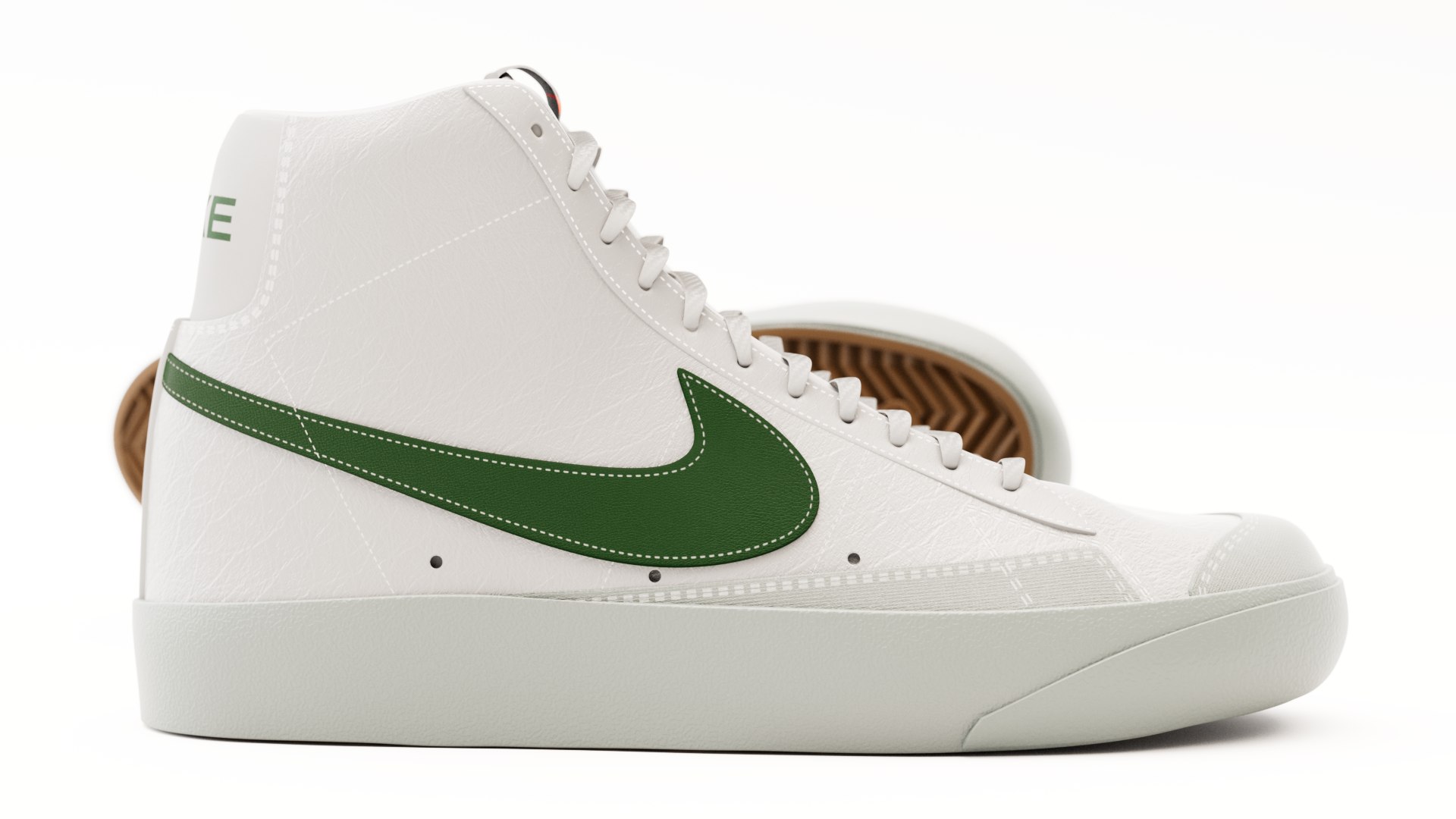 Nike Blazer Mid 77 Vintage Shoe - Green White model https://p.turbosquid.com/ts-thumb/Ku/Xts4n5/ft/hero6/png/1749144412/1920x1080/fit_q87/02bcd06aa097f47e30b8f368966431791ff54108/hero6.jpg