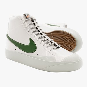 Nike Blazer Mid 77 Vintage Shoe - Green White