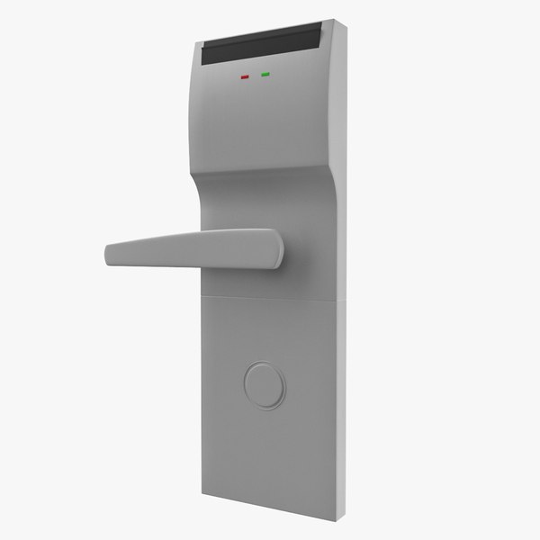 hotel door handle 3D model