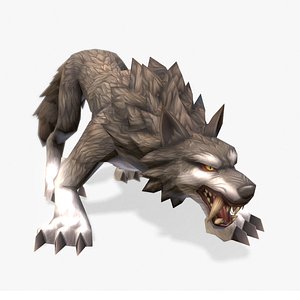 Casual RPG Monster - 26 Wolf 3D model