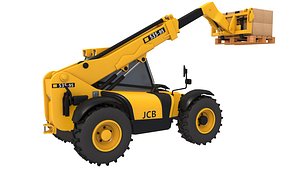 Telescopic Handler Forklift JCB 3D