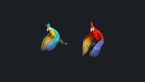 3D model Parrot Character
