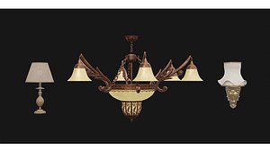 3D Classical 3D Assets Pack