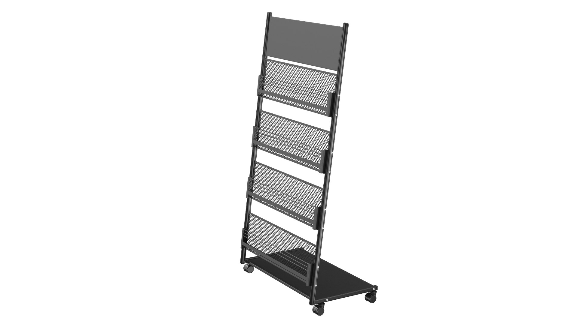 Detailed Magazine Rack 03 3D Model - TurboSquid 2130747