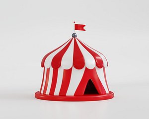 Circus Tent 3D model