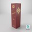 Coffret cadeau de whisky rouge vieilli 12 ans