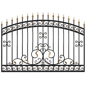 3D Classic Forged Fence