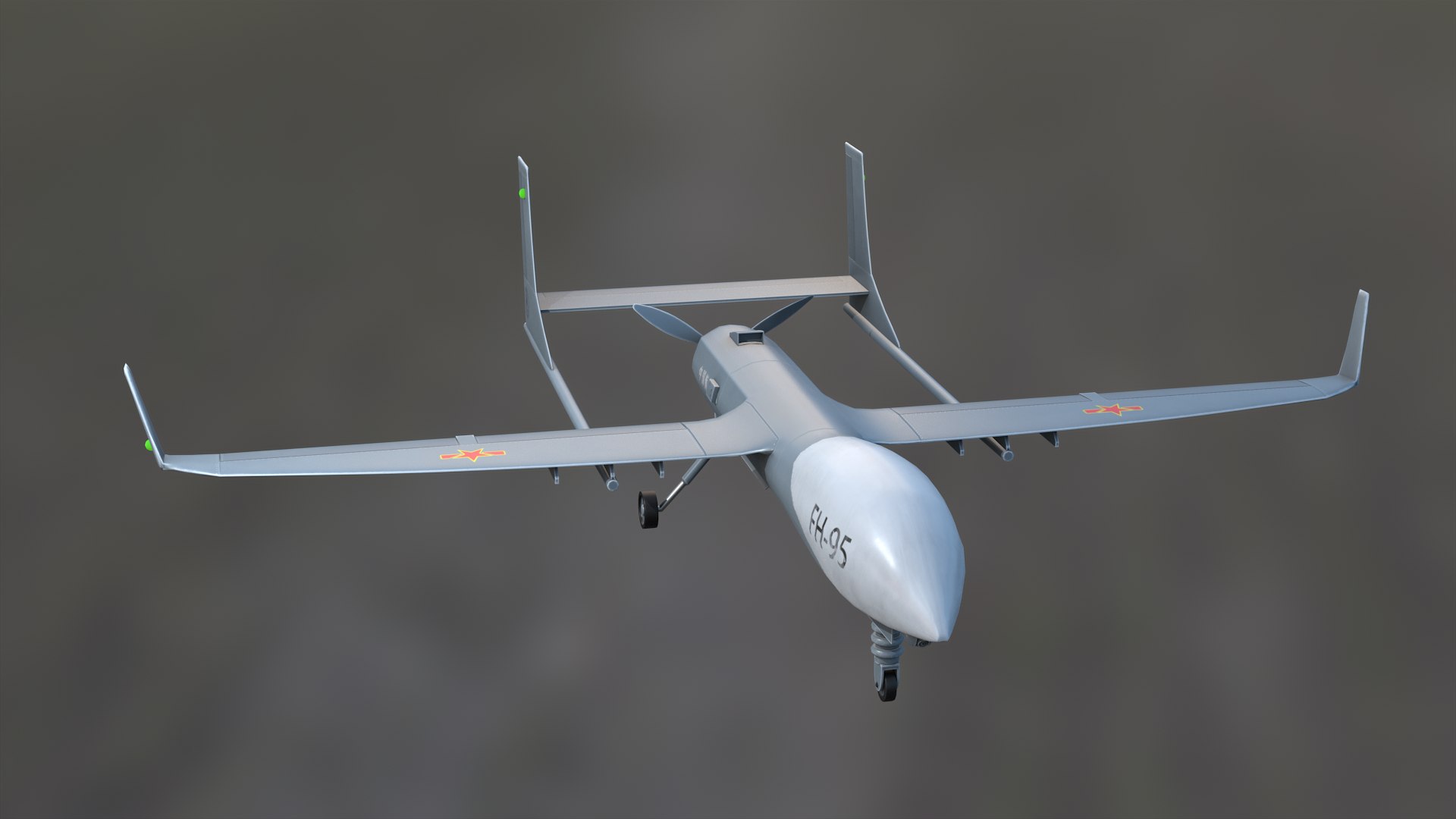 3D Model Ph-95 Chinese UAV - TurboSquid 2123253