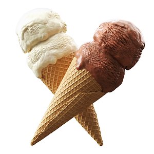 3D Ice Cream Cone