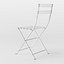 fermob bistro furniture chairs 3D model