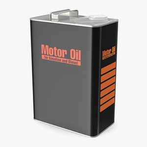 Motor Oil Metal Can 4L1