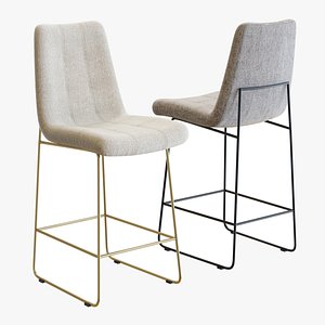 Crate and Barrel Naomi Bar Stool