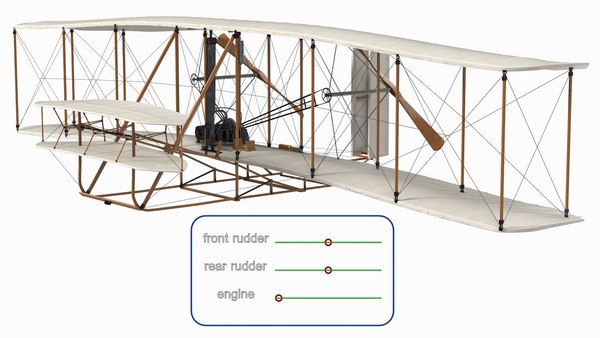 modelo 3d Wright Flyer aparejado - TurboSquid 2151638