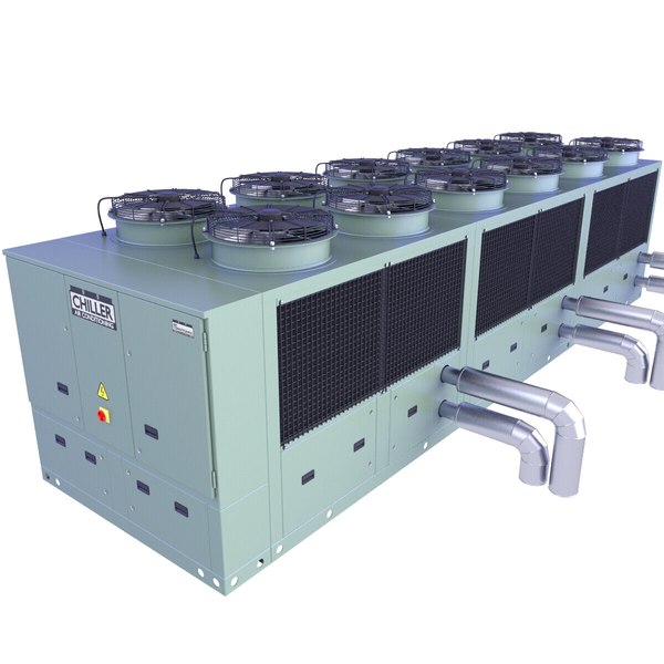 modelo 3d Rooftop Industrial Chiller MP 14 - TurboSquid 2098376