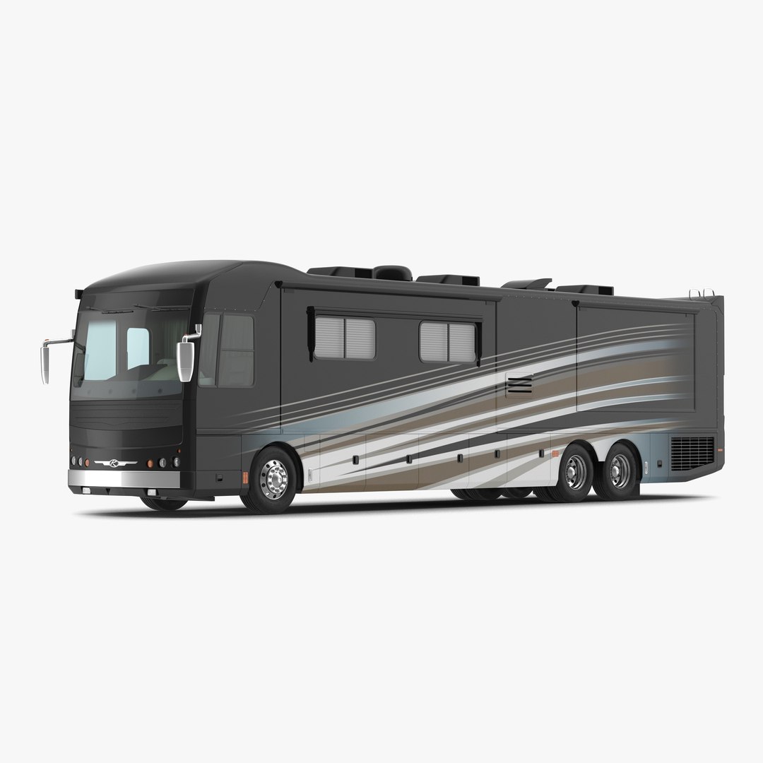 American Recreation Vehicle RV 3D model preview