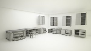 pack kitchen furniture modules model
