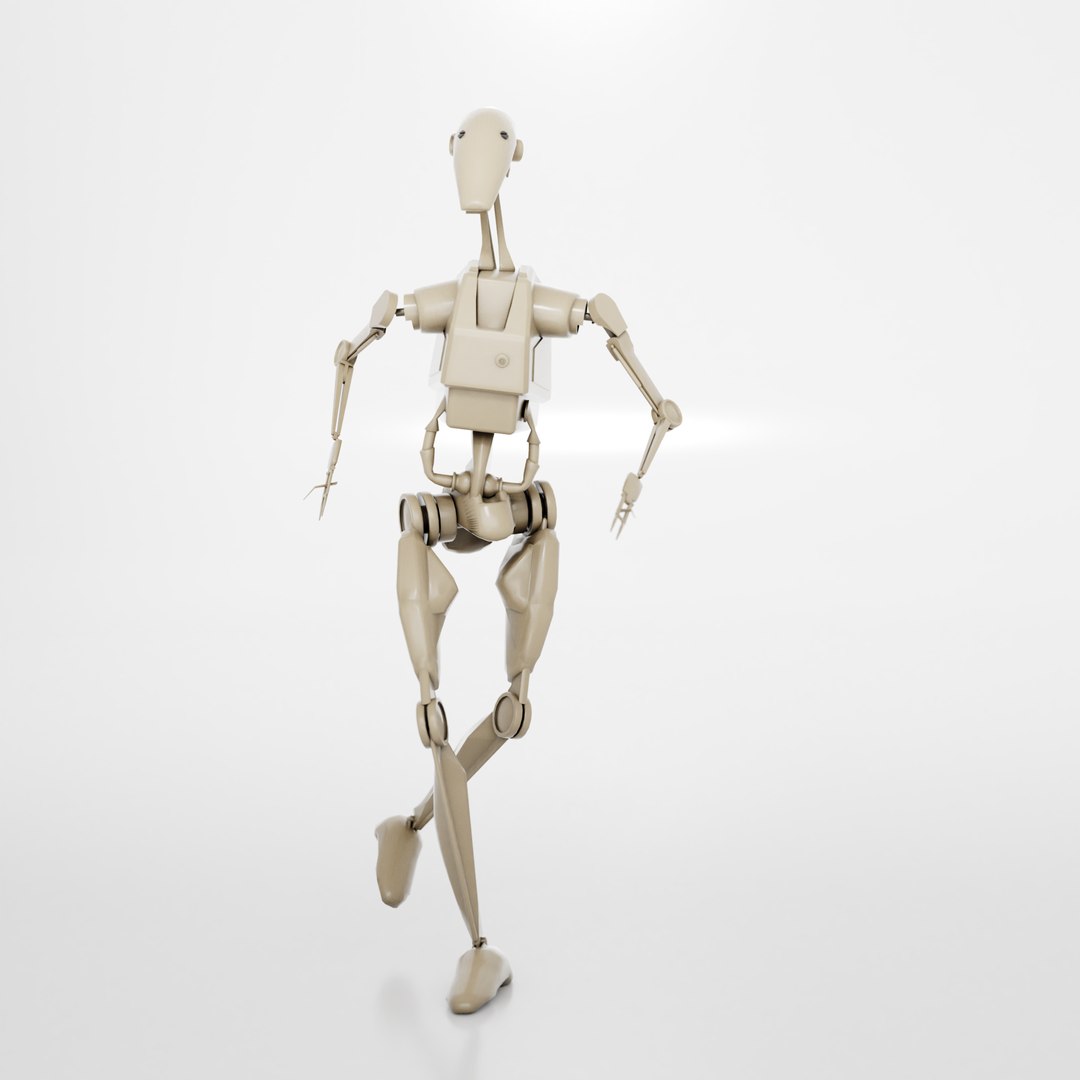 Battle Droid Model - TurboSquid 2088001