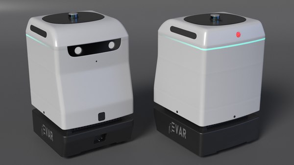 EVAR의 PARKY 자율 EV 충전 로봇 3D 모델 - TurboSquid 2310139