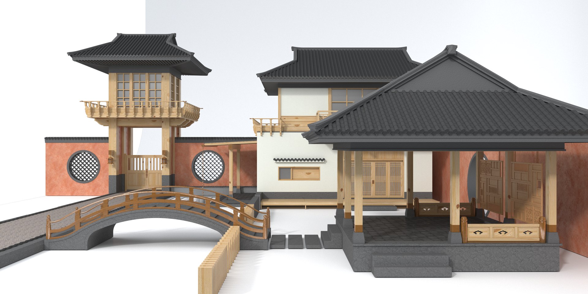 TRADITIONAL PIECES 3D Model - TurboSquid 1740545