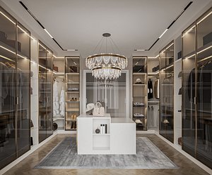 modern living room model