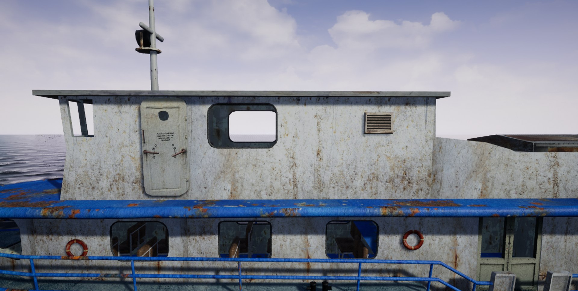 Old Rusty Ship Boat 3D Model - TurboSquid 1470406