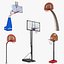 Colección de modelos 3D de aros de baloncesto 4