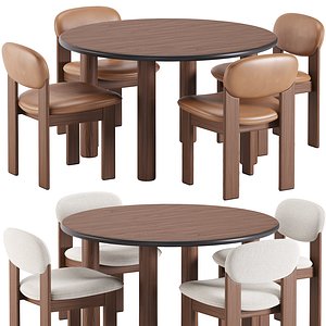 3D Archipen Chair and Paul Table
