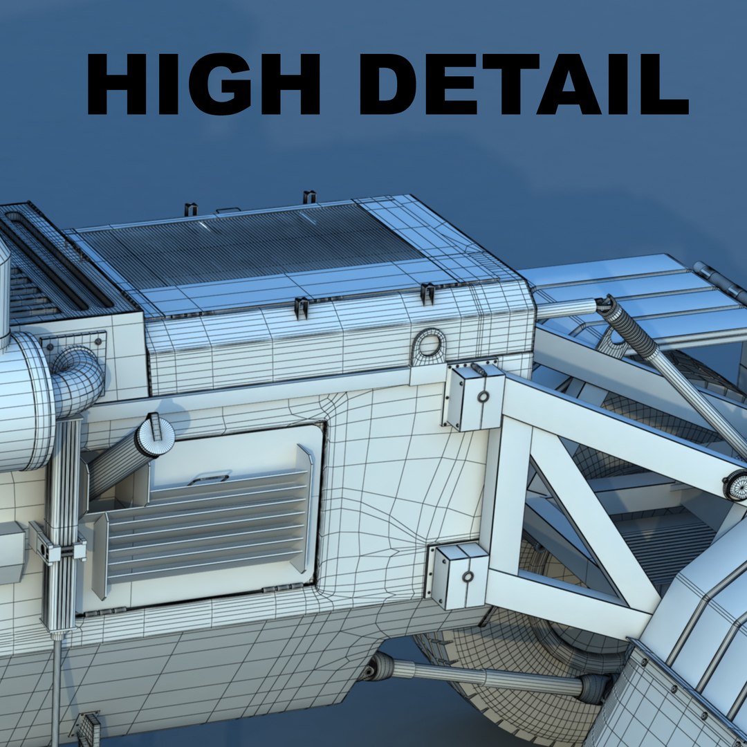 Husky Detection Military Vehicle 3d Max