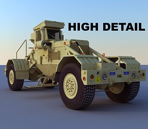 Husky mine detection vehicle
