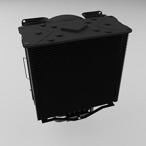 pccooler gi-x6b cooler 3D model