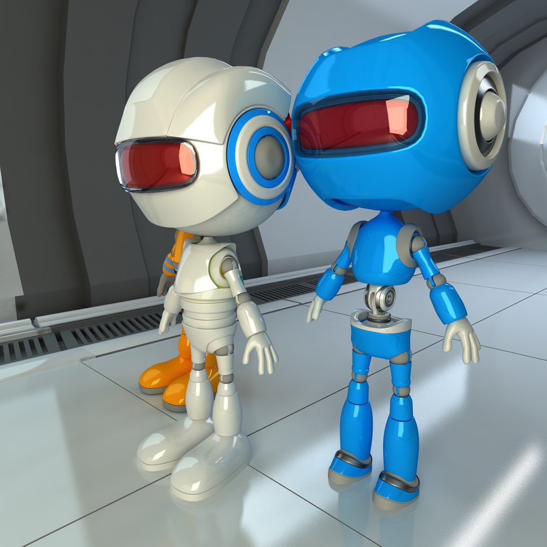 3d Robot Character