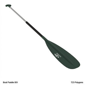 boat paddle 3d model