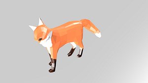 Fox Lowpoly