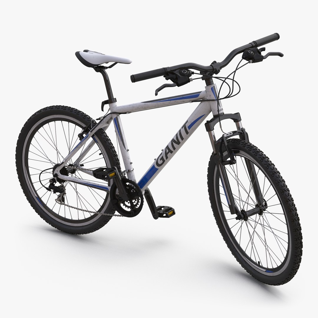 Mountain Bike Rigged 3D model preview