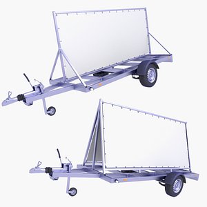 Billboard Trailers v17 3D model
