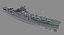 3D japanese aircraft carrier hiyo model