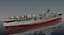 3D japanese aircraft carrier hiyo model