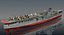 3D japanese aircraft carrier hiyo model