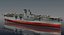 3D japanese aircraft carrier hiyo model