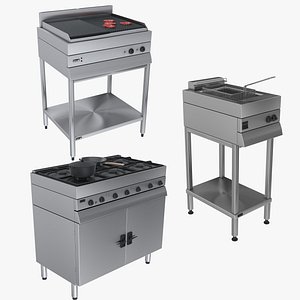 Kitchen Equipment 3D