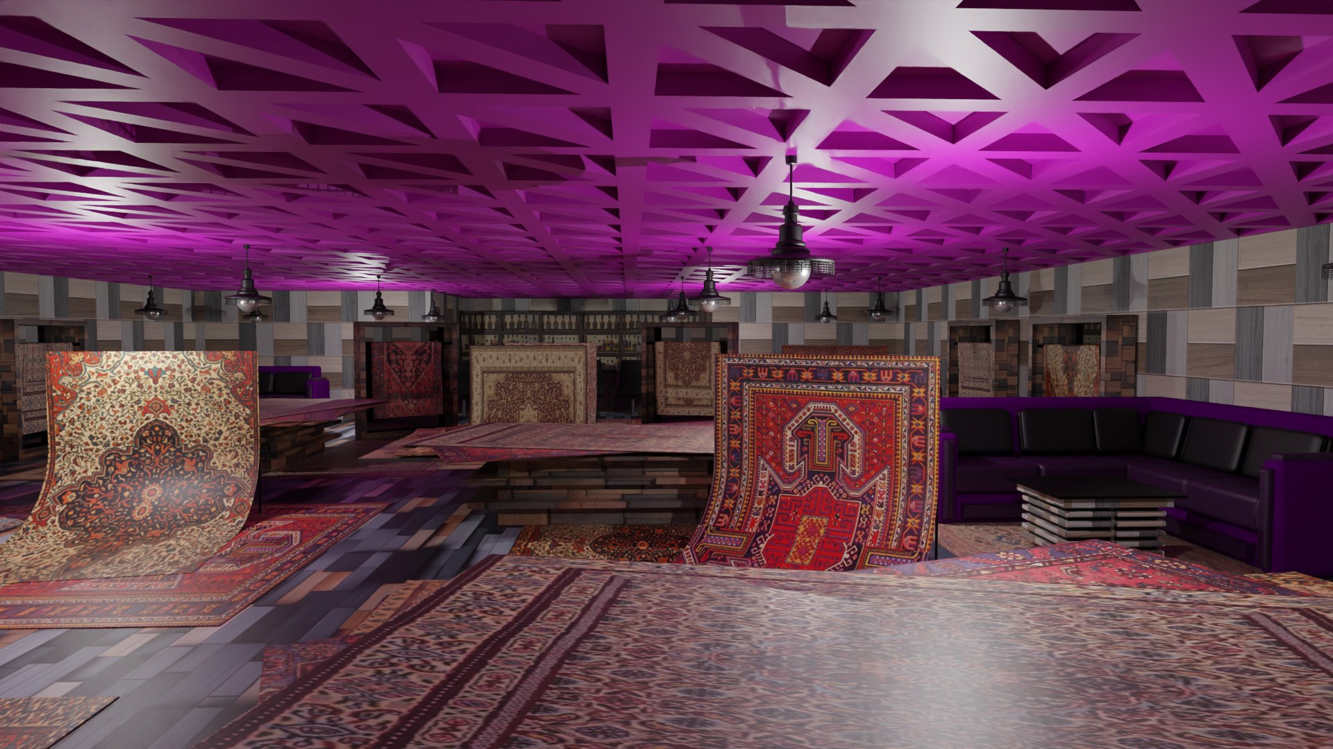 Carpet Rug Store Model TurboSquid 2161413