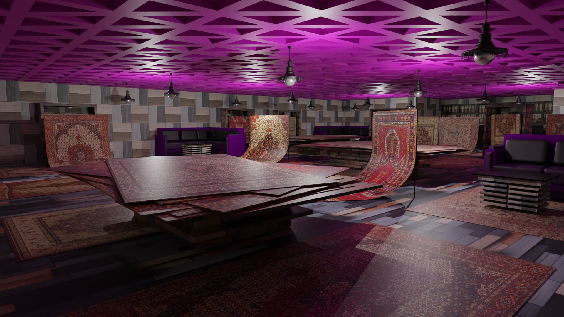 Carpet Rug Store Model TurboSquid 2161413