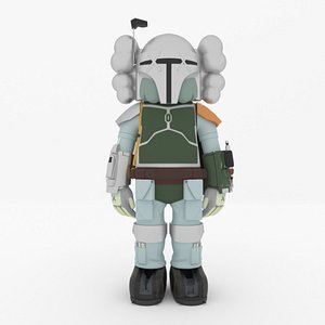 KAWS STAR WARS BOBA FETT CORONA VRAY