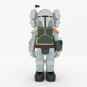 KAWS STAR WARS BOBA FETT CORONA VRAY