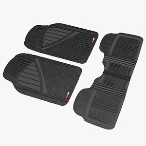 Rubber Car Floor Mats Motor Trend 3D