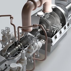 Steam Turbine Generator 350MW