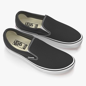 Classic Slip-On Vans 3D