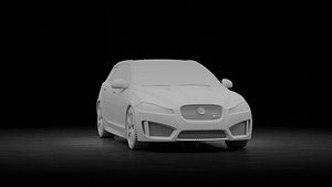 Jaguar XFR-S Sportbrake 2015 3D