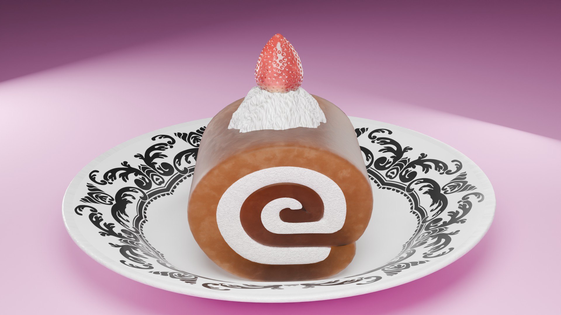 High-Detail Strawberry Swiss Roll Cake with Plate 3D model https://p.turbosquid.com/ts-thumb/Kw/AxEo1U/a2/cake_15/jpg/1784653046/1920x1080/fit_q87/c5db1aeb478d01d0869a5726a768c26d9a063523/cake_15.jpg