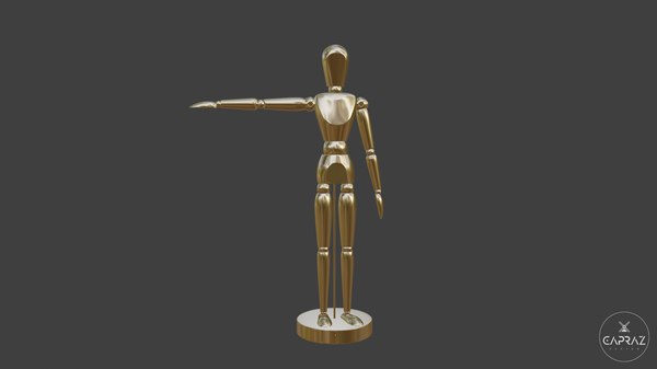 Printable mannequin art figure 3D - TurboSquid 1546641